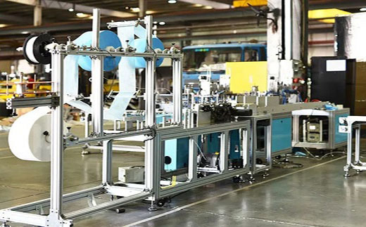 云顶集团全自动口罩生产流水线装备