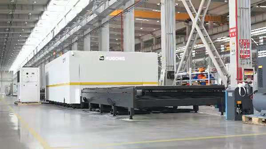 云顶集团高功率宽幅激光切割机