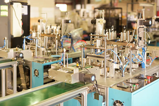 云顶集团半自动平面口罩耳带机